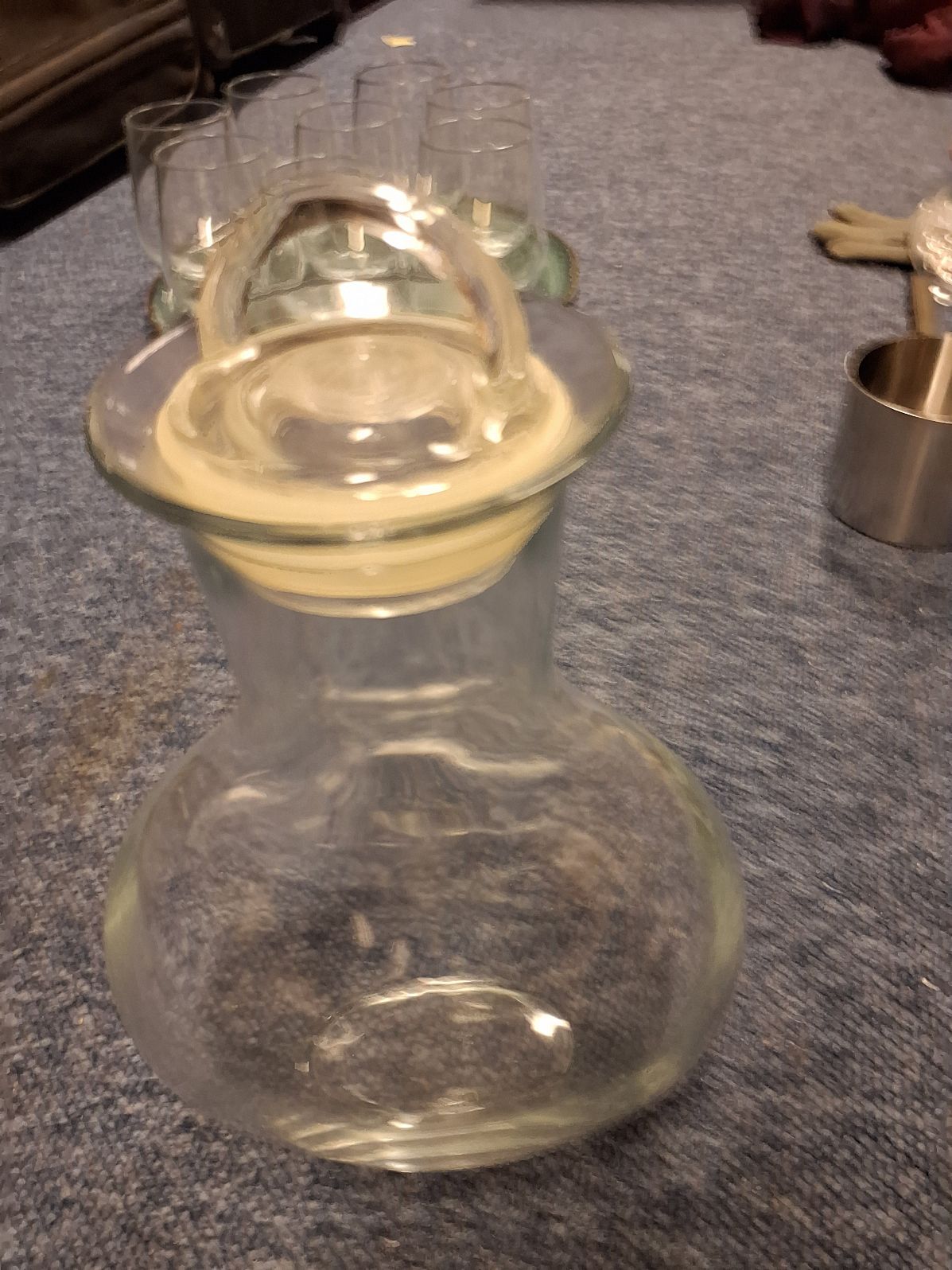 Rosendal glas og karaffel